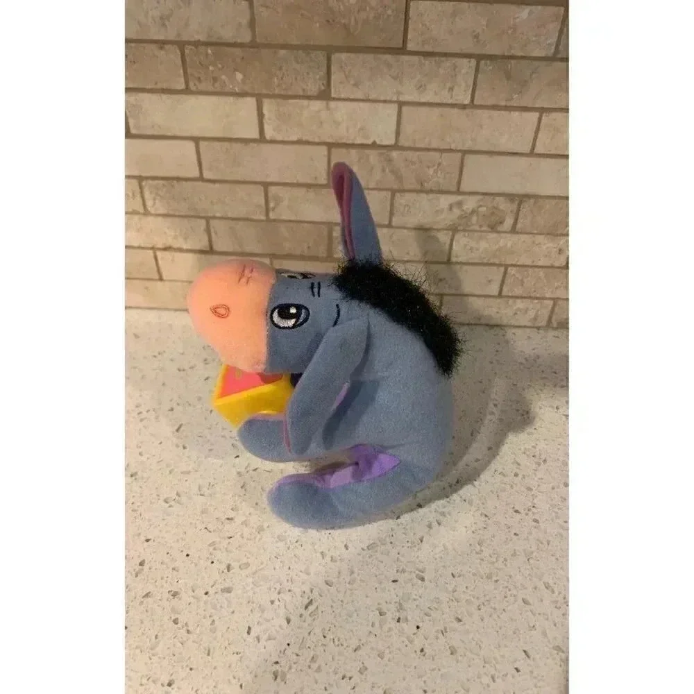 Fisher Price Eeyore Plush Winnie the Pooh Toy 2005‎ - Alphabet Buddy - B19